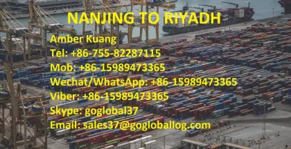 Jiangsu Nanjing Sea Freight to Saudi Arabia Riyadh