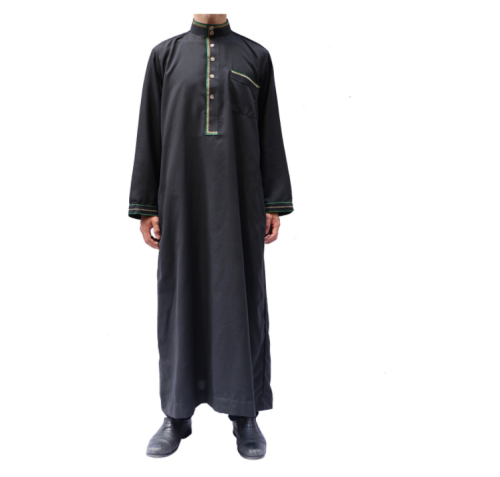 Saudi Arab Thobe Plus Size Islam Apparel For Men Kaftan Islamic Robes Male Muslim Dress