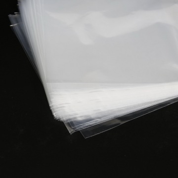 Flat Open End Clear Plastic Bag