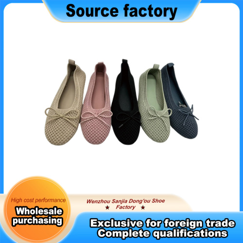 Küçük Kelebek Çiçek Hollow Tığ Dans Ayakkabıları