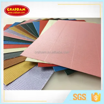 Kids Craft A4 Pearl Corrugated Paper 160g E-Flute