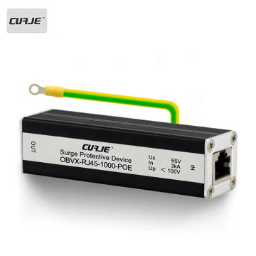 RJ45 Surge Protection: Professional Lightning and Signal Surge Protective Device for RJ45 and PoE