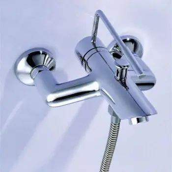 Shower Faucet with Cold and Water Controlling Handles