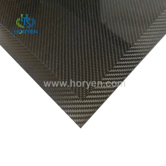 High Modulus Matte Glossy Carbon Fiber Plate 1/8"