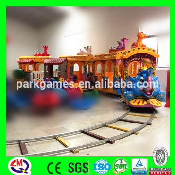 Attractive new design kids amusement park track train for sale