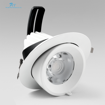 Rotary Tilt Adjustable LED Downlight - 3000k-5000k, CRI 90-95, 10W-30W