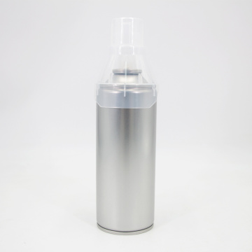 Customizable refillable empty oxygen aerosol tin can