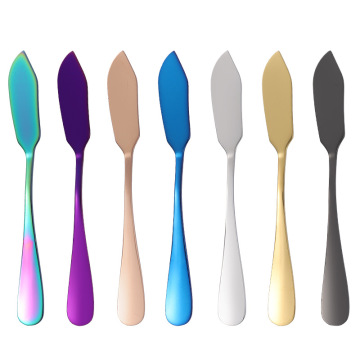 Stainless Steel Jam Spread Knife for Western Food and Desserts