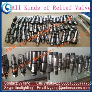 Genuine Excavator PC200-6 (6D95) Relief Valve 723-40-50100 Main Control Valve