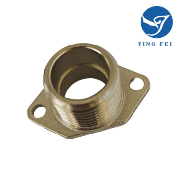 Premium Brass Nickel Plated Flange Fitting for Industrial