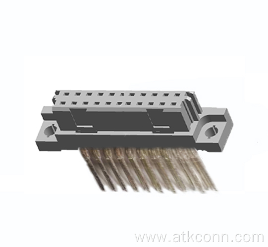 20 Positions Vertical Female Eurocard Connectors per DIN 41612 and IEC 60603-2