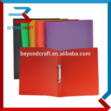 A4 A5 PP clear POLY portfolio pp hole file folder with logo printing