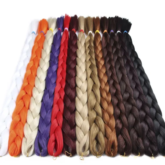 AliLeader 82 Inch 165g Jumbo Braids Crochet Synthetic Braiding Hair