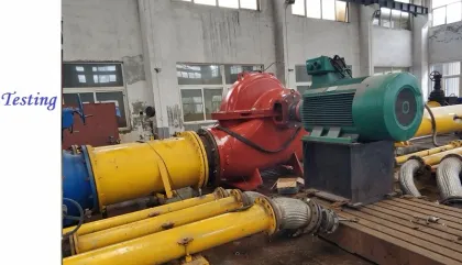 Big Flow Double Suction Centrifugal Water Pump with Axial Split Casing