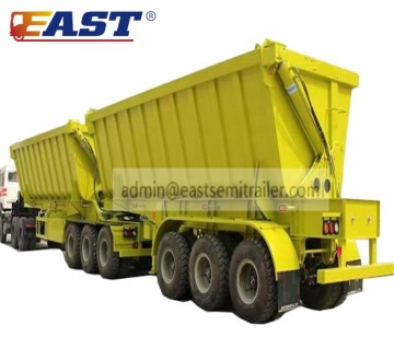 East China Manufacture Rock Sand Transporting Dump Semi Trailer