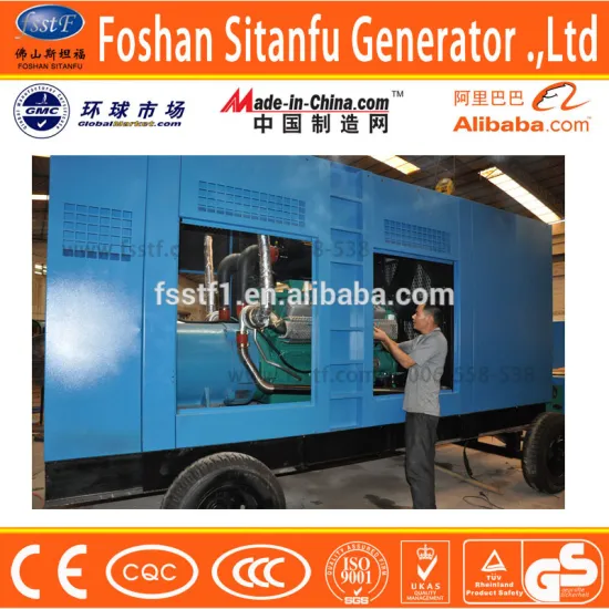 400kw trailer diesel generator