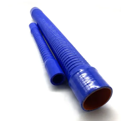 Customized corrugated silicone hose flexible automobile reinforced silicon corrugated air hose