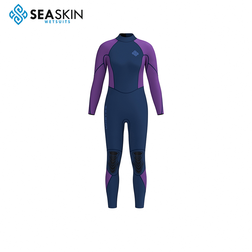 Seaskin 2mm scuba menyelam pakaian selam ritsleting