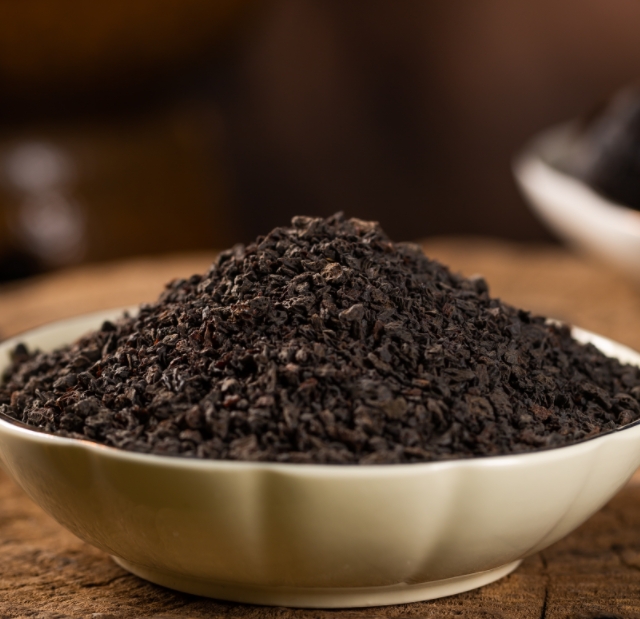 Minced Black garlic used for cooking