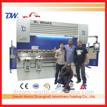 industrial machinery equipment 125 tons cnc hydraulic press brake for bending 3.2 meters sheet