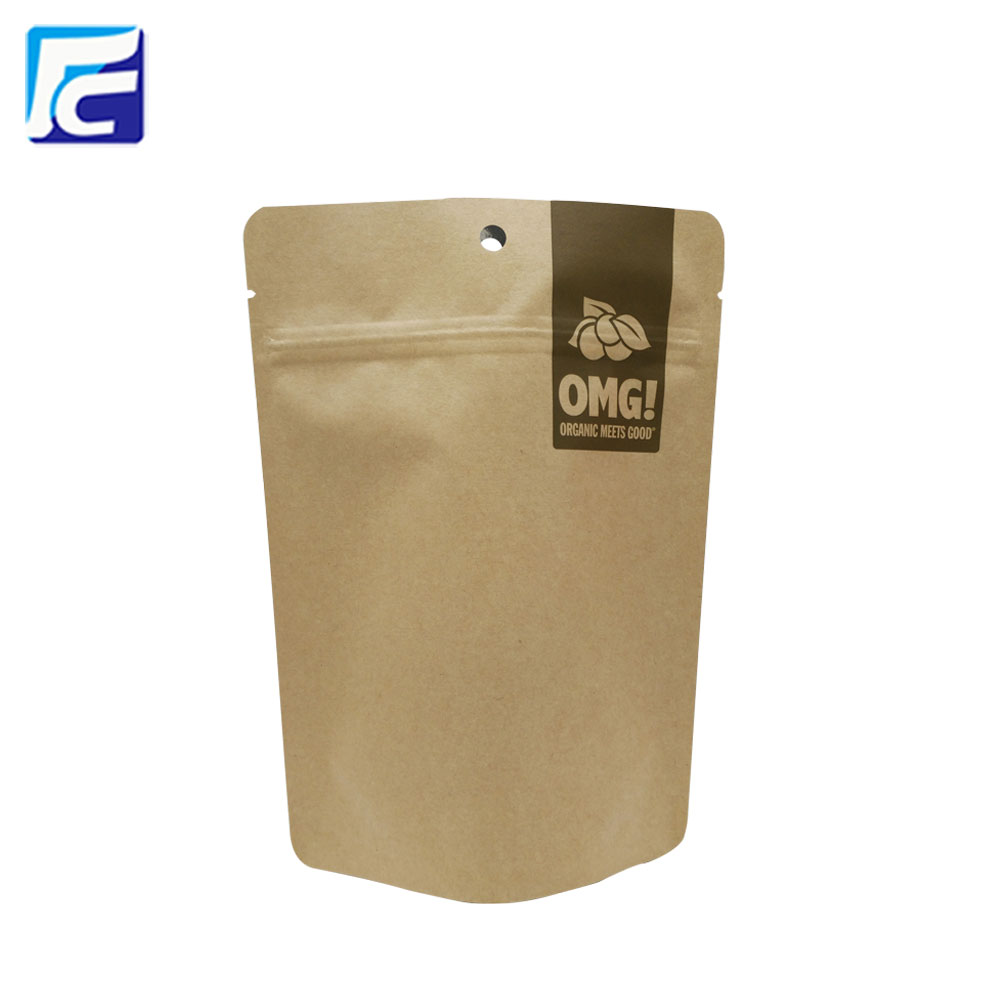 Food Kraft Package Paper Packaging Bag