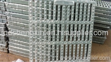 Cast Iron Drain Seam Slat Floor 