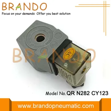 QR CY123 N282 Goyen Type Solenoid Coil 12mm Hole 220VAC