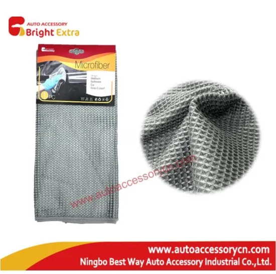 Quickly Clean Window Auto Waffle Weave Cloth