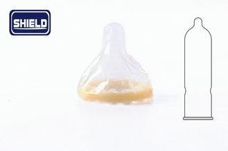 Aluminum Foil Smooth Natural Latex Condoms Plain With Choco