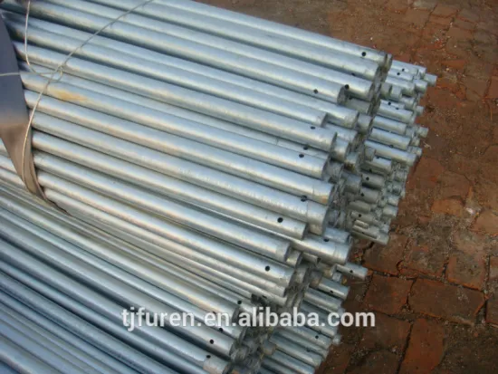 Pre galvanized steel pipe easy bending