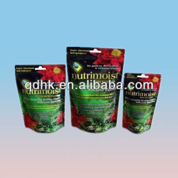 Clear laminated pouch detergent zipper bags with colorful printing