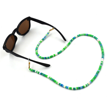 Mehrfarbige Anti-Schlupf-Brillen Lanyard-Mode Anti-Lost Perlen Eyewear-Gurt
