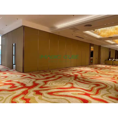 Interior Decoration Acoustical wooden movable partition