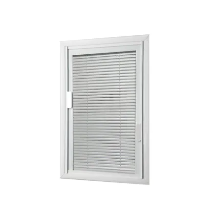German Decorative Exterior Glass Louvre Windows with Double Blinds - Stock Availability