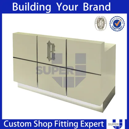shop counter design pan shop,used counters,high gloss white shop counters