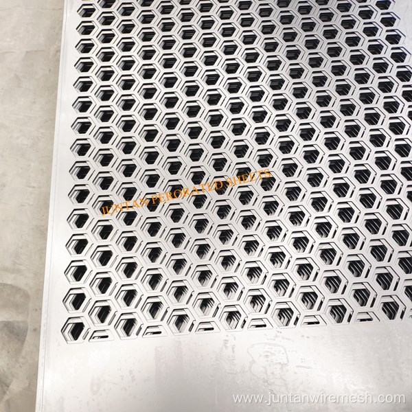 stainless steel honeycomb perforated mesh