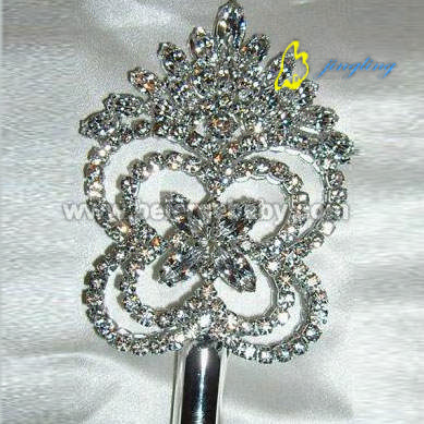 Silver crystal scepters SC-14