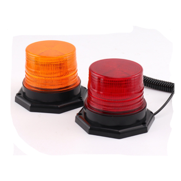 LED Car Strobe Light - Emergency Rotating Traffic Beacon Warning Light (Orange, Blue, Red)