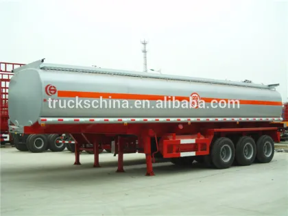 Cheap CIMC Brand 35000L oil tank semitrailer oil tanker for sale