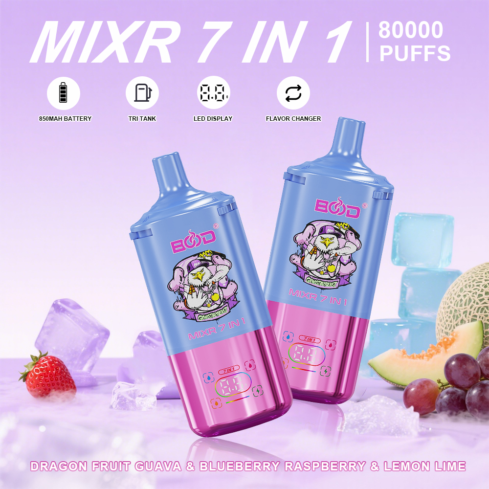 Vape BOOD MIXR 80K 7in1 asli