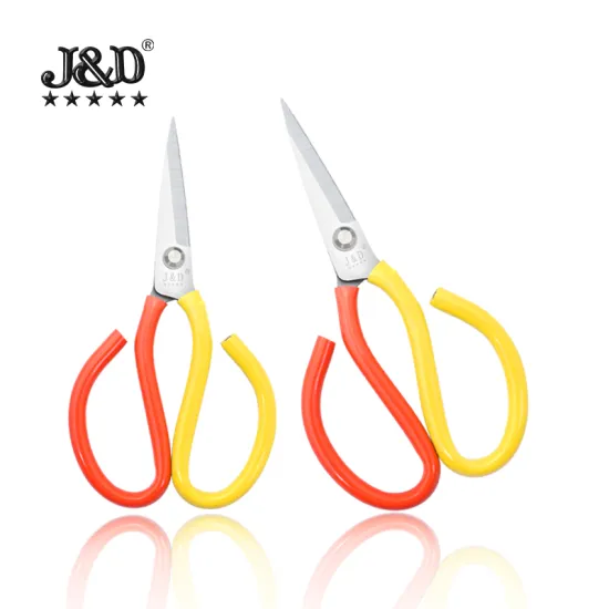 Anti-Rust Alloy Steel Civil Scissors for Leather Industry and Tailoring