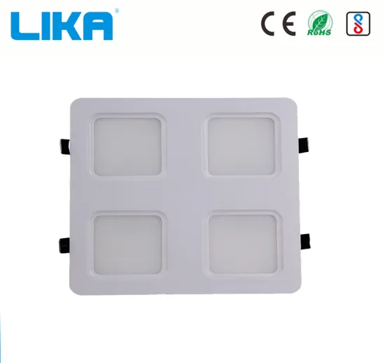 Four-headed 36w Grid LED Panel Light