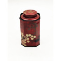 Tin Box Tinned Iron Octagonal Tea Pot