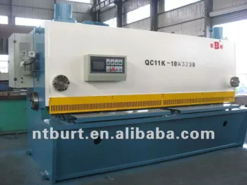 QC11K hydraulic electric sheet metal shear