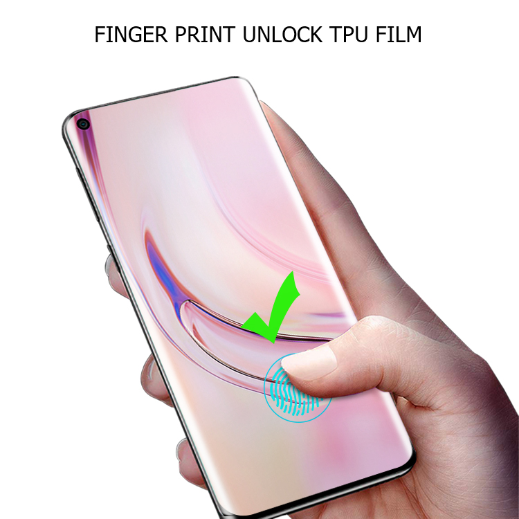 Quickly unlock the protective film