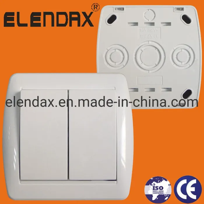 Sakelar Dinding Standar Eropa dengan Indikator S8101