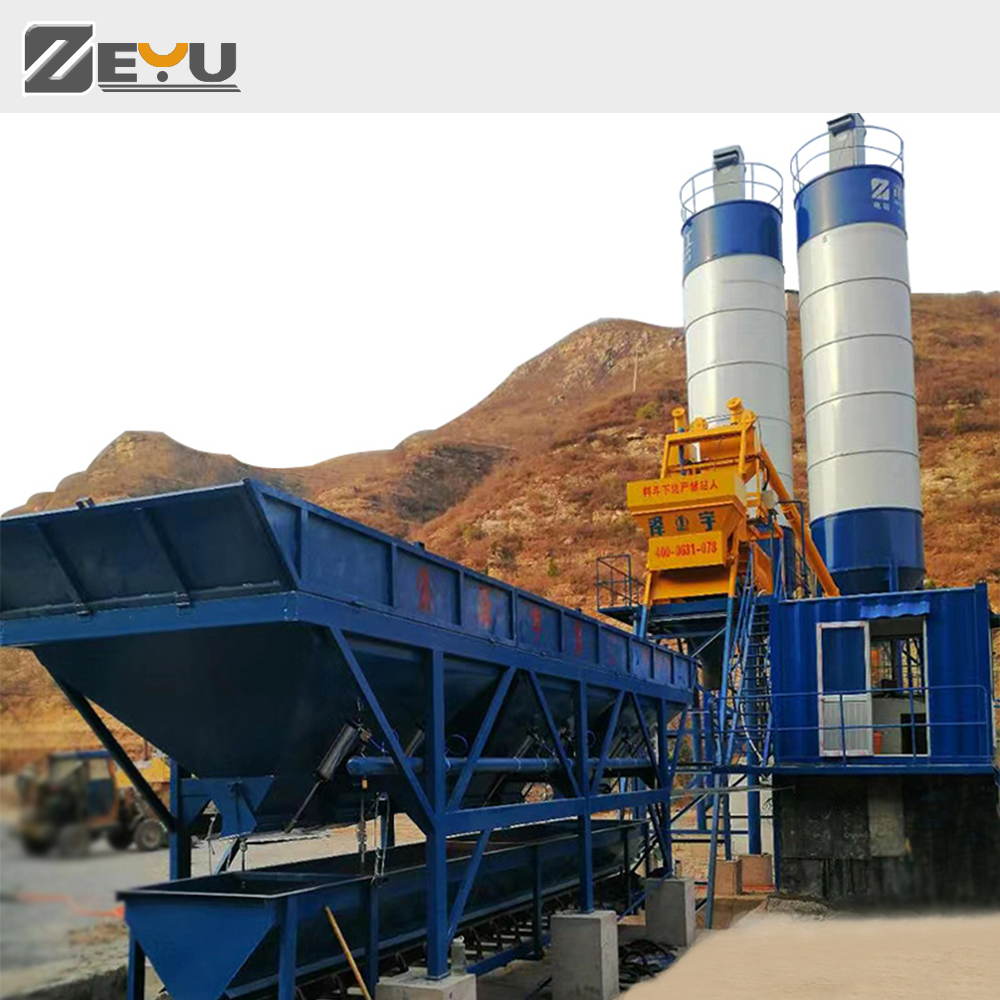 Foundation-free concrete mixing plant concrete plant equipment