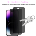 9H Explosion-Proof Privacy Screen Protector for iPhone 15