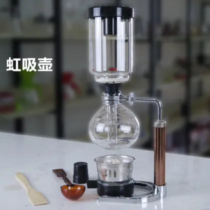Home siphon coffee maker siphon pot set glass boiled coffee maker hand coffee maker coffee maker