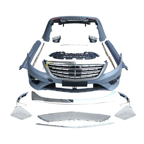 High-Quality AMG Bodykit for Pre-LCI Benz S-Class W222 (S65 Front and Rear Bumpers)